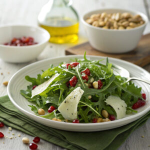 arugula salad recipe – peppery and light image 1