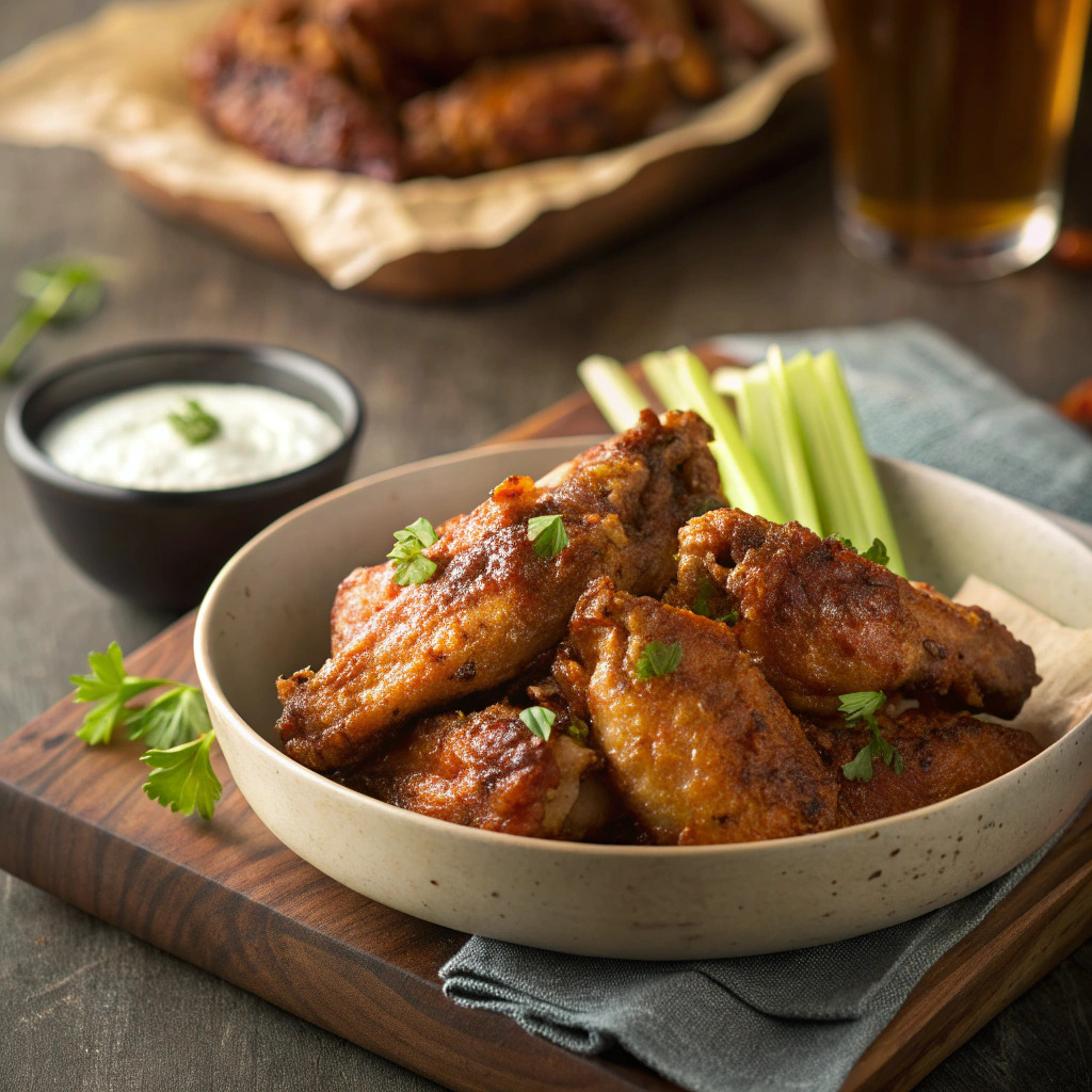 baked chicken wings recipe – crispy without frying image 1