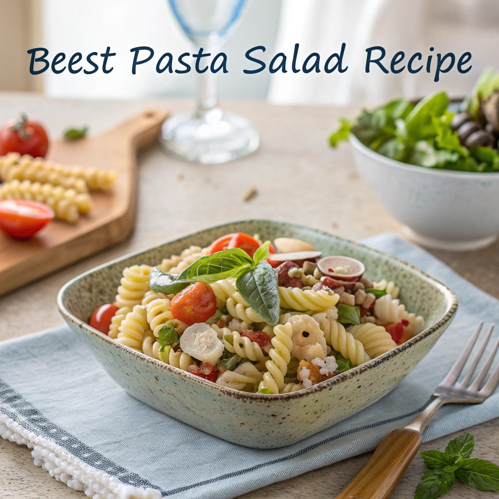best pasta salad recipe – perfect for summer image 1