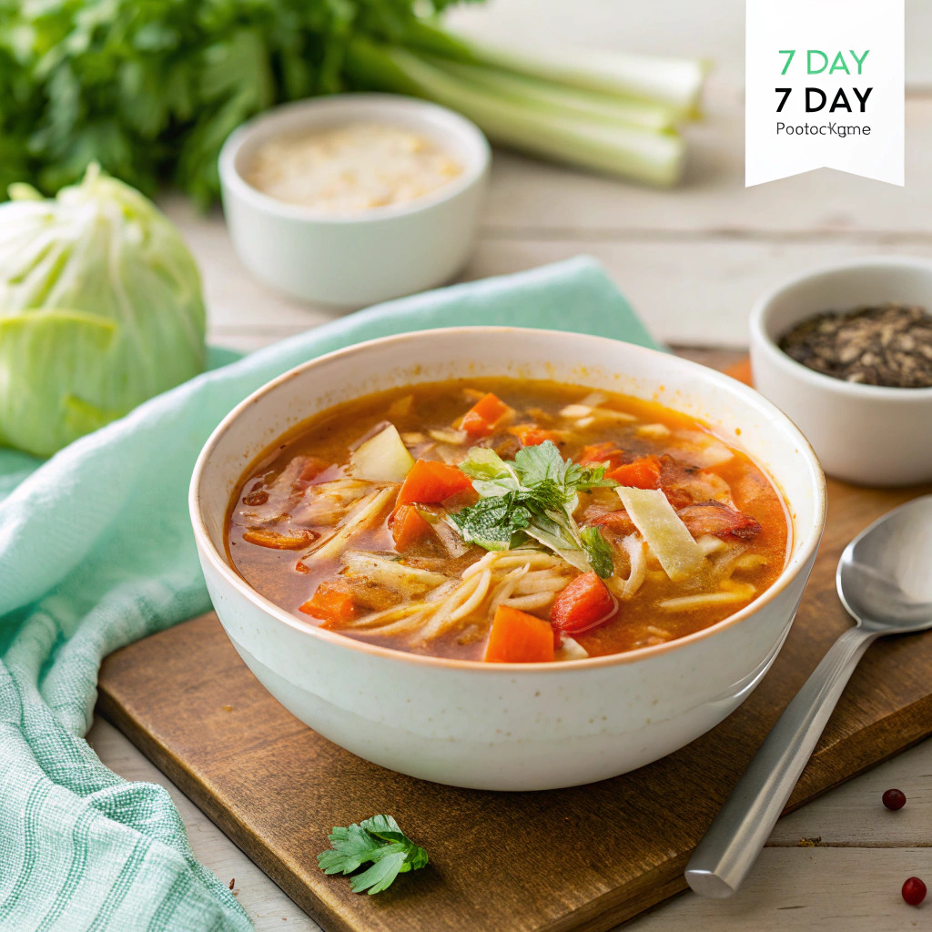 cabbage soup diet recipe – 7 day plan image 1