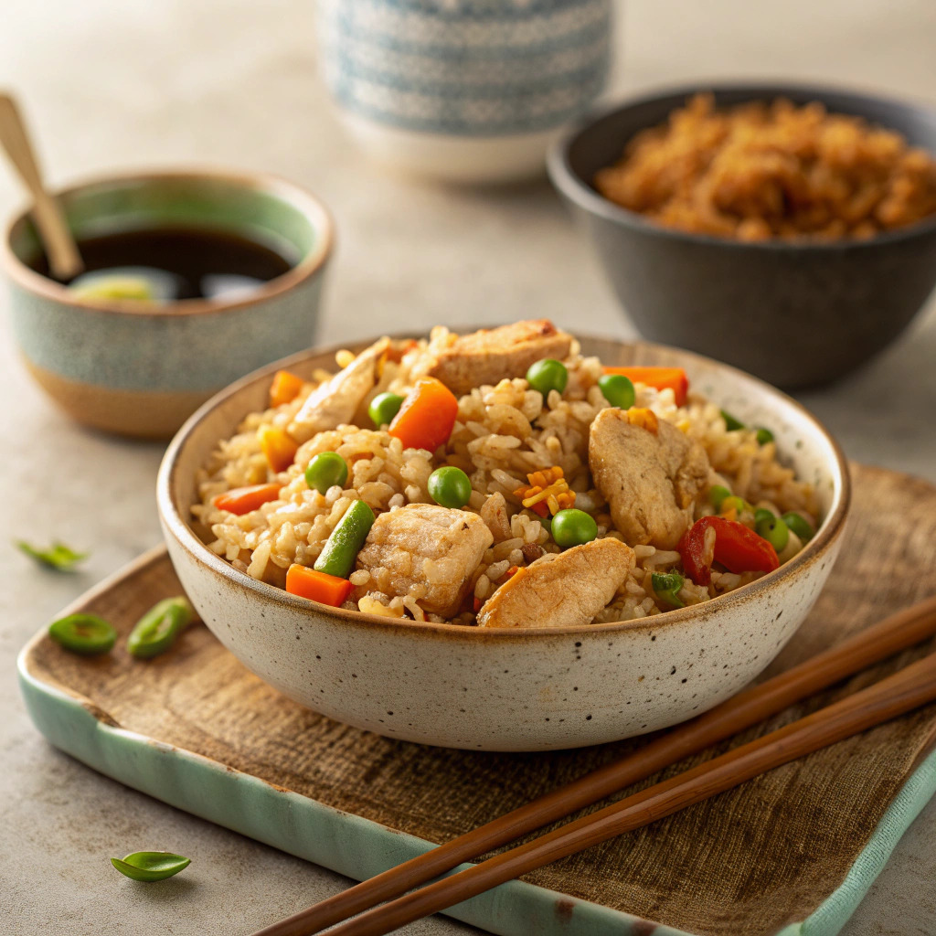 chicken fried rice recipe – better than takeout image 1