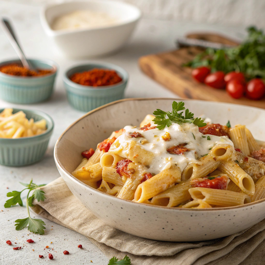 creamy turkish pasta recipe – rich and indulgent image 1