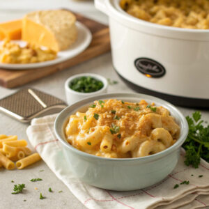crock pot mac and cheese recipe – creamy and no boil image 1