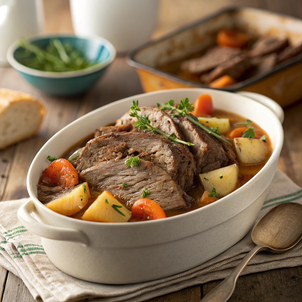 crockpot beef roast recipe – fall apart tender image 1