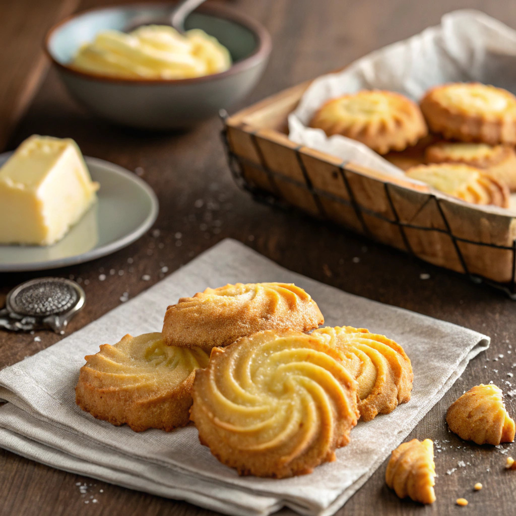 french butter cookies recipe – delicate and buttery image 1