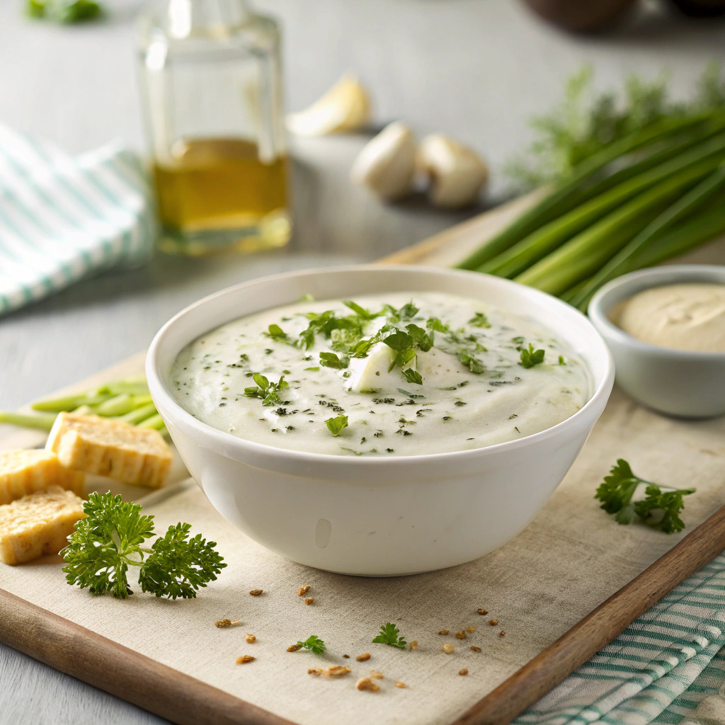 homemade ranch recipe – fresh and creamy dressing image 1