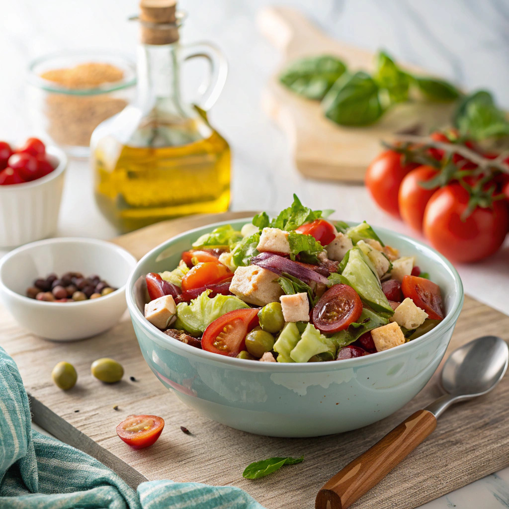 italian chopped salad recipe – loaded with flavor image 1