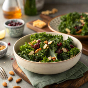 kale salad recipe – massaged and deliciously tender image 1