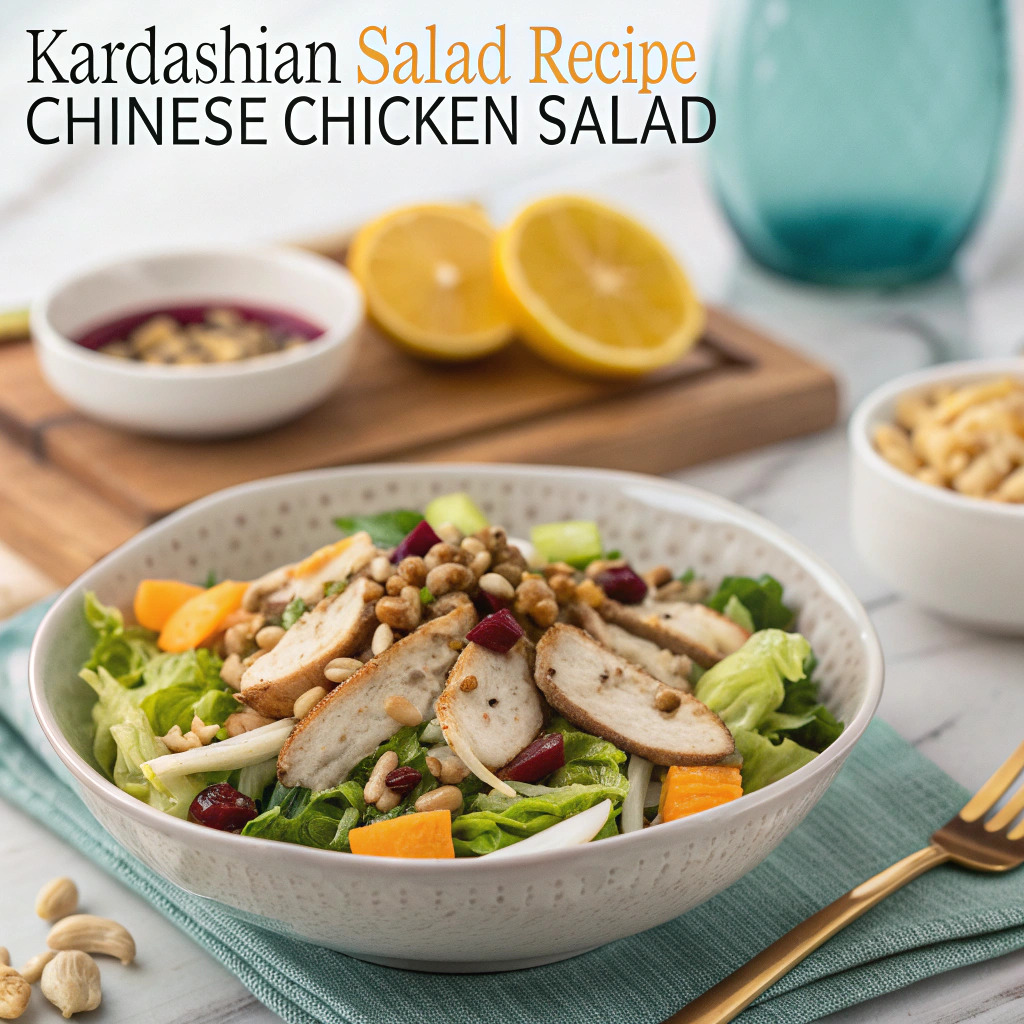 kardashian salad recipe – chinese chicken salad viral hit image 1