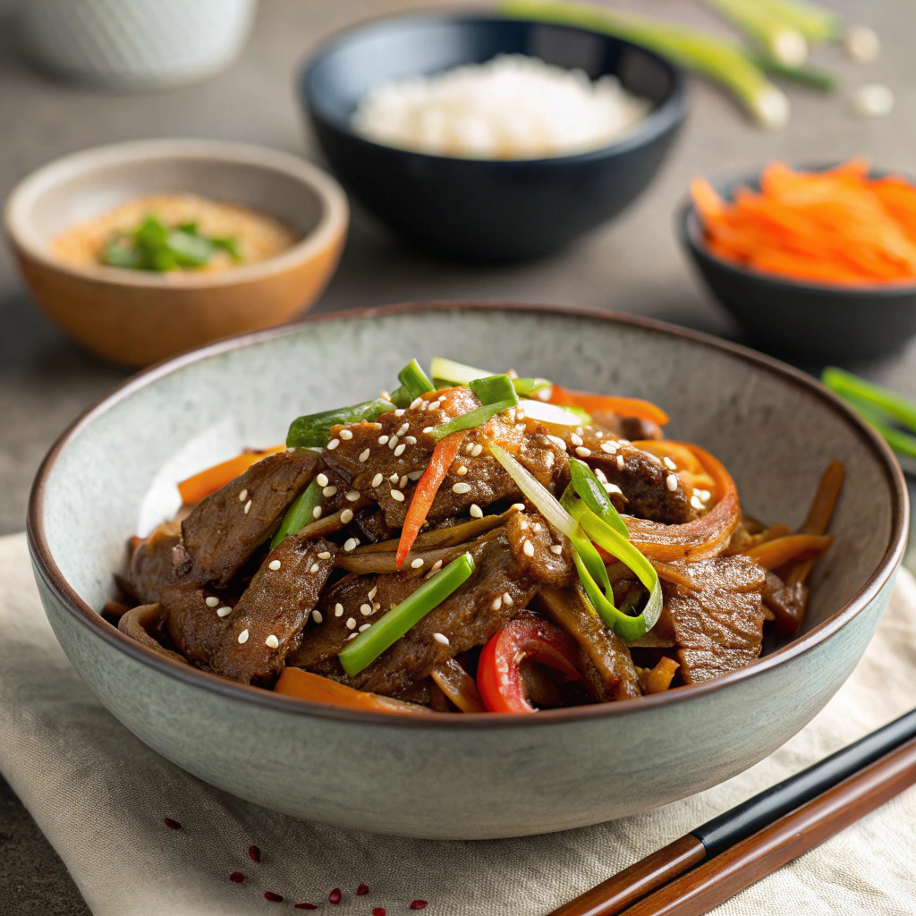 korean beef recipe – bulgogi sweet and savory image 1