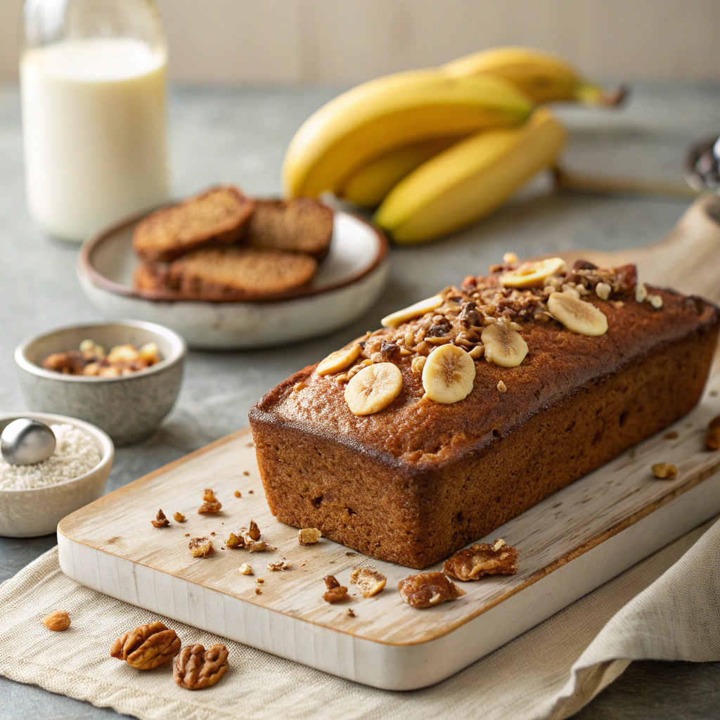low carb banana bread recipe – keto friendly image 1