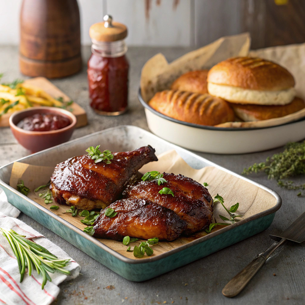 oven bbq chicken recipe – smoky and tender image 1