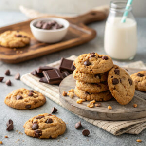 peanut butter chocolate chip cookies recipe – the ultimate combo image 1