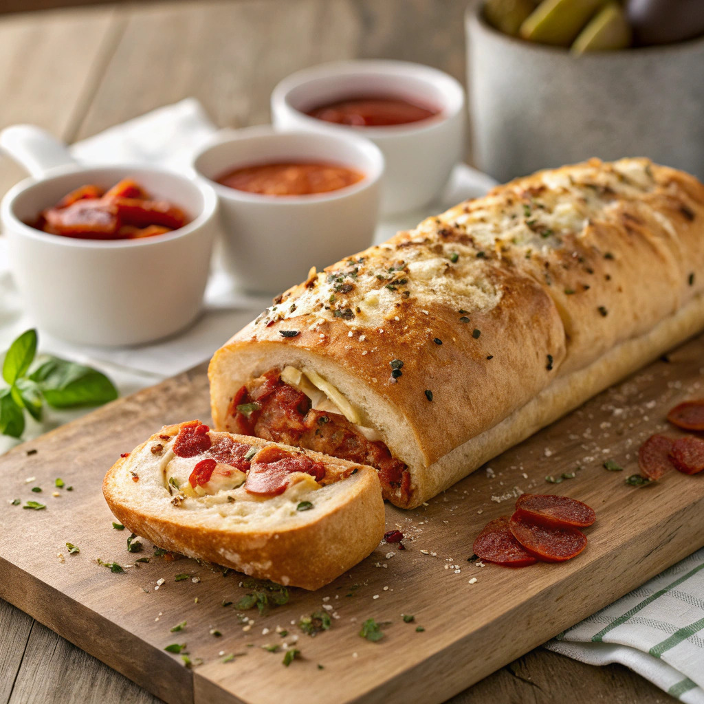 pepperoni bread recipe – stuffed and savory image 1