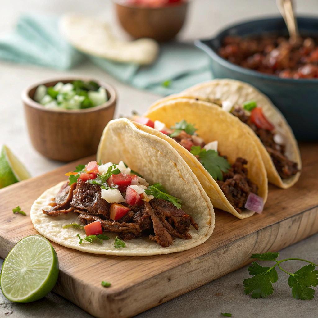 shredded beef tacos recipe – tender and flavorful image 1