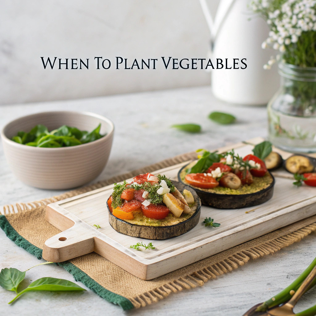 when to plant vegetables – complete garden calendar image 1