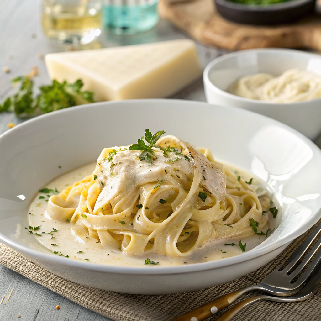white pasta sauce recipe – creamy alfredo base image 1